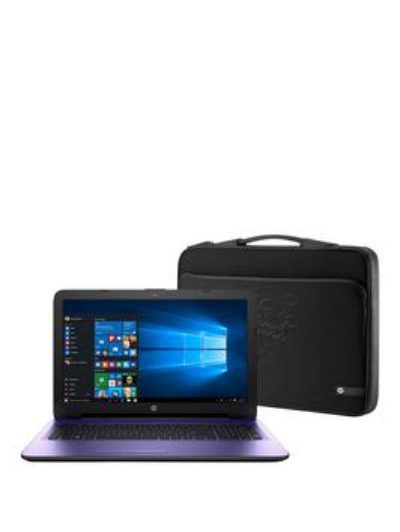 Hp 15-Ac179Na Intel&Reg; Core&Trade; I3 Processor, 6Gb Ram, 1Tb Hard Drive, 15.6 Inch Laptop With Intel&Reg; Hd Graphics And Optional Microsoft Office 365 - Purple - Laptop With Microsoft Office 365